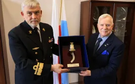  Spotkanie z kontradmirałem prof. dr hab. Tomaszem Szubrychtem, 6.05.2024 r.