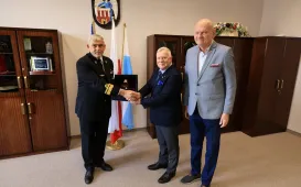  Spotkanie z kontradmirałem prof. dr hab. Tomaszem Szubrychtem, 6.05.2024 r.