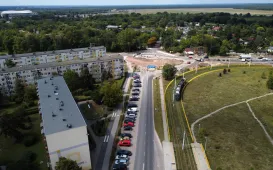 Przebudowa Szosy Okrężnej w sierpniu 2024