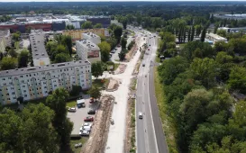 Przebudowa Szosy Okrężnej w sierpniu 2024