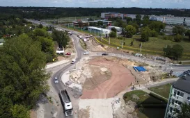 Przebudowa Szosy Okrężnej w sierpniu 2024