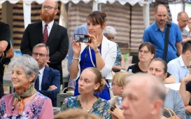 Spotkanie na targowisku miejskim