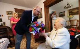 Spotkanie ze 100-latką, 14.08.2024 r.