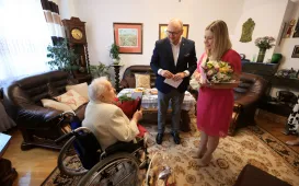 Spotkanie ze 100-latką, 14.08.2024 r.