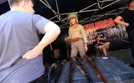 Rodzinny piknik militarny