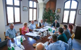 Spotkanie z kupcami ws. Trasy Staromostowej, 20.08.2024 r.