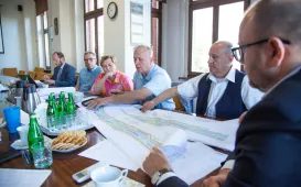 Spotkanie z kupcami ws. Trasy Staromostowej, 20.08.2024 r.