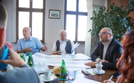 Spotkanie z kupcami ws. Trasy Staromostowej, 20.08.2024 r.