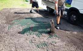 Usprawnianie bulwaru, sierpień 2024 r.