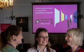Uczestnicy konferencji w Sali Mieszczańskiej Ratusza Staromiejskiego