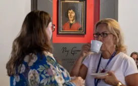 Uczestnicy konferencji w Sali Mieszczańskiej Ratusza Staromiejskiego