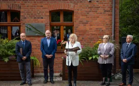 Przemawia dyrektor placówki Monika Krauze