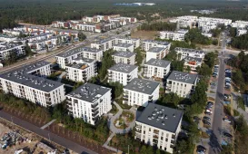 Osiedle Jar i budowa szkoły przy ul. Grasera z lotu ptaka, fot. Sławomir Kowalski