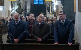 Nabożeństwo z okazji poświęcenia bazyliki katedralnej pw. śś. Jana Chrzciciela i Jana Ewangelisty. 