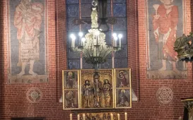 Nabożeństwo z okazji poświęcenia bazyliki katedralnej pw. śś. Jana Chrzciciela i Jana Ewangelisty. 