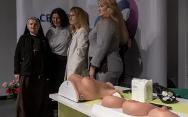 Uczestnicy konferencji „Instrukcja Obsługi Raka” w Centrum Innowacyjnej Edukacji w Toruniu