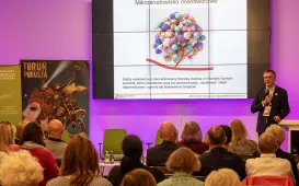 Panel podczas konferencji „Instrukcja Obsługi Raka” w Centrum Innowacyjnej Edukacji w Toruniu