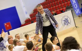 Powitanie z uczestnikami campu