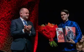 Ceremonia rozdania nagród 6. Międzynarodowego Konkursu Skrzypcowego im. Karola Lipińskiego