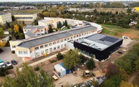 Basen rehabilitacyjny przy Zespole Szkół nr 19 na ukończeniu