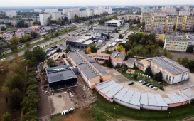Basen rehabilitacyjny przy Zespole Szkół nr 19 na ukończeniu