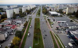 Szosa Lubicka przed remontem