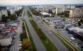 Szosa Lubicka przed remontem