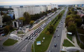 Szosa Lubicka przed remontem