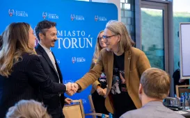 Spotkanie z przedstawicielami włoskiego miasta Vinci