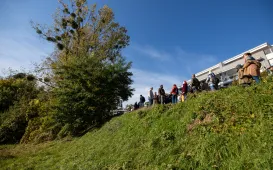 Spacer badawczy na Winnicy