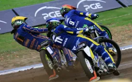 Żużlowcy w walce na torze