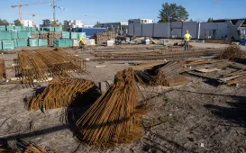 Budowa szkoły podstawowej przy ul. Grasera - stan prac na 4.11.2024 r.