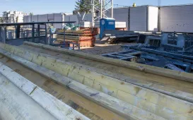 Budowa szkoły podstawowej przy ul. Grasera - stan prac na 4.11.2024 r.