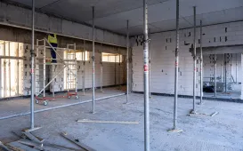 Budowa szkoły podstawowej przy ul. Grasera - stan prac na 4.11.2024 r.