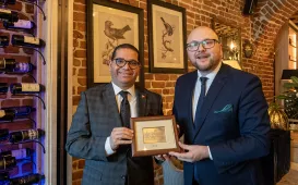 Spotkanie z JE Ambasadorem Tunezji, 5.11.2024 r.