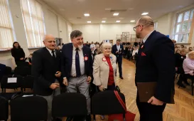 Spotkanie z toruńskim kombatantami w SP 14 w Toruniu, fot. Sławomir Kowalski