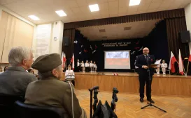 Spotkanie z toruńskim kombatantami w SP 14 w Toruniu, fot. Sławomir Kowalski