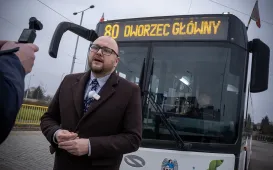 Inauguracja linii autobusowej nr 80, 12.11.2024 r.