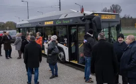Inauguracja linii autobusowej nr 80, 12.11.2024 r.