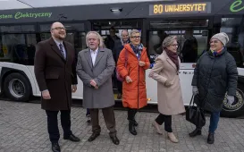 Inauguracja linii autobusowej nr 80, 12.11.2024 r.