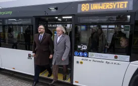 Inauguracja linii autobusowej nr 80, 12.11.2024 r.