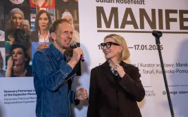 "Manifesto" - otwarcie wystawy Juliana Rosefelda w CSW