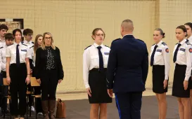 Otwarcie wirtualnej strzelnicy w II LO, 26.11.2024 r.