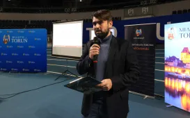 Pełnomocnik prezydenta Torunia Patryk Wawrzyński