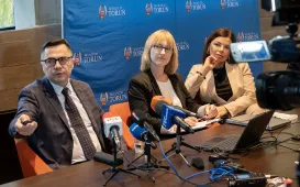 Zdrowy Toruń - konferencja prasowa nt. badań w kierunku wykrywania cukrzycy 