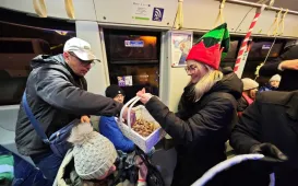 Świąteczny tramwaj 2024