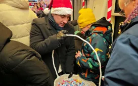 Świąteczny tramwaj 2024