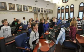 Wizyta uczniów SP32 w Urzędzie Miasta Torunia