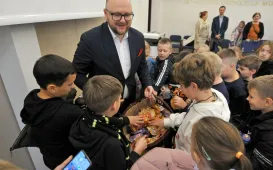 Wizyta uczniów SP32 w Urzędzie Miasta Torunia