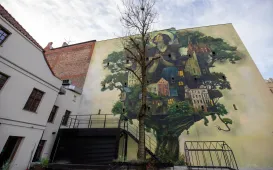 Odsłonięcie muralu "Piecza toruńska", 6.12.2024 r.